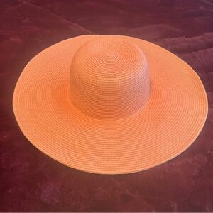 J. Crew Vibrant Orange Sun Hat